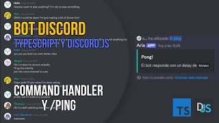 Command Handler y /ping