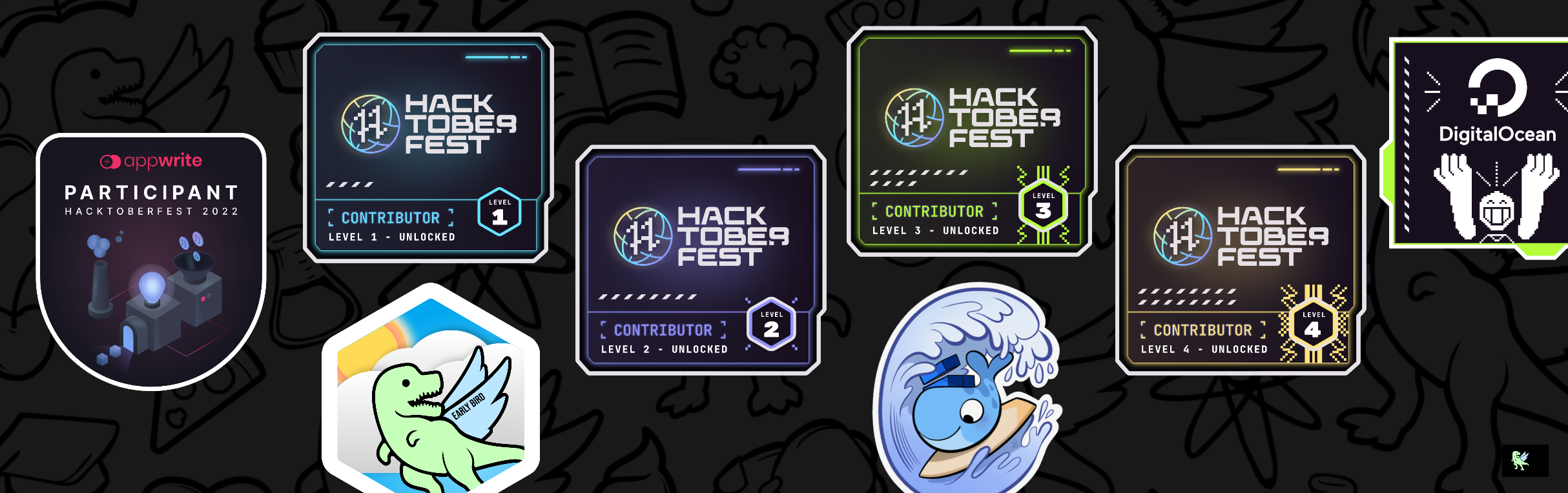 An image of @cymon1997's Holopin badges, which is a link to view their full Holopin profile