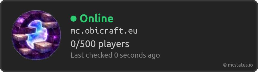Estado de Obicraft Network en directo
