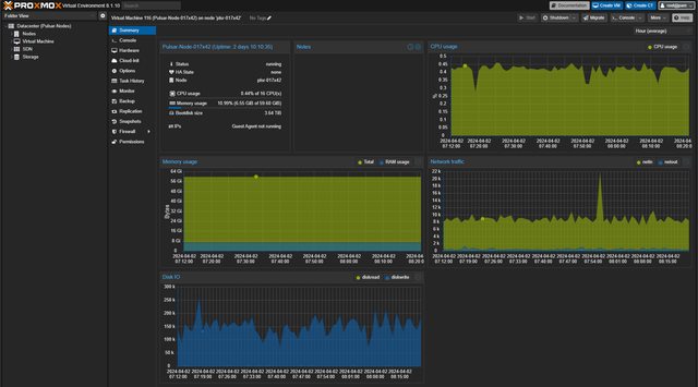 Running a Pulsar Coin Node in Proxmox