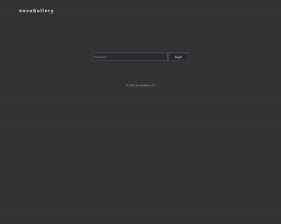 novaGallery Password Addon