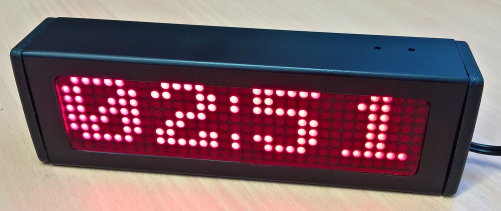 alt Arduino Matrix Clock