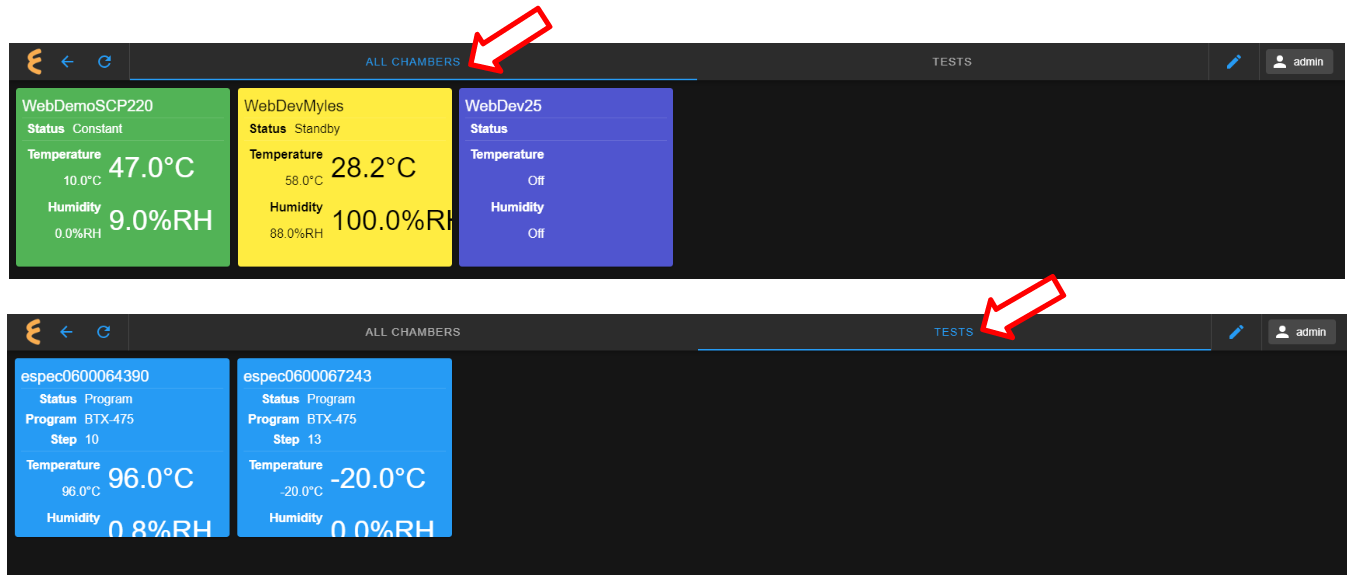 Toggling between two Monitor tabs