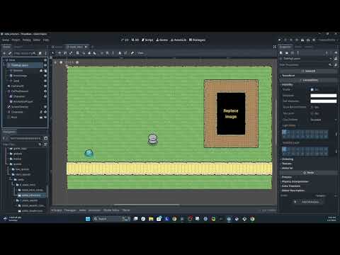 Redesign placeholder tilemap for intro & outro