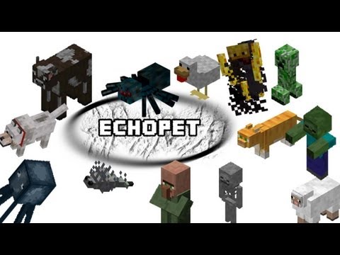 Minecraft Bukkit Plugin Review Tutorial EchoPet 1.6.4