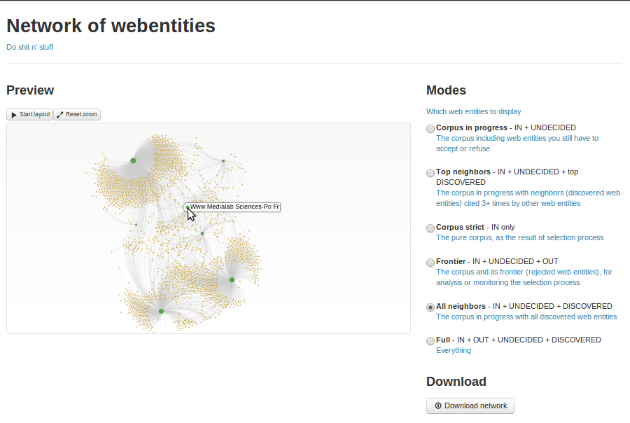 hyphe-network