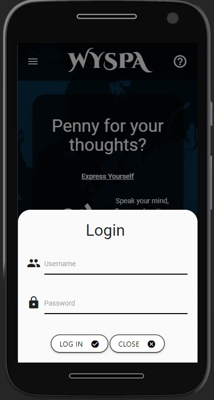 Log In Modal