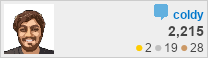 profile for coldy at Stack Overflow, Q&A for professional and enthusiast programmers
