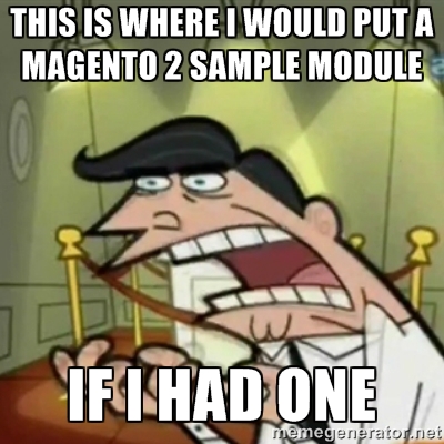 Magento 2 Sample Module