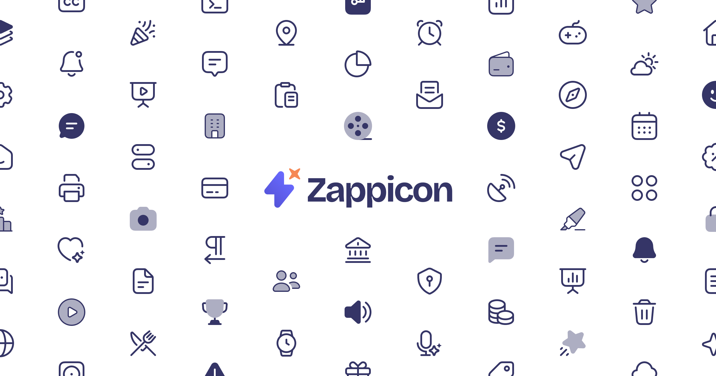 Zappicon - Free UI icons library