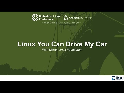 Linux You Can Drive My Car