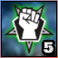 Achievement badge icon