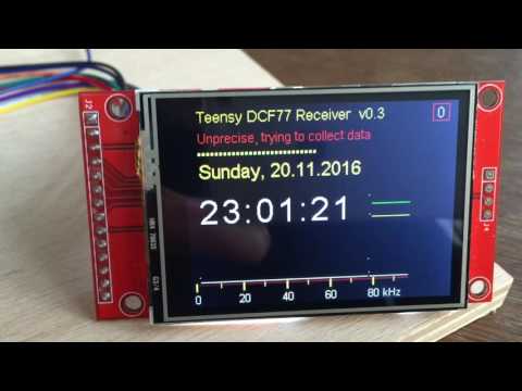 Teensy DCF77 video