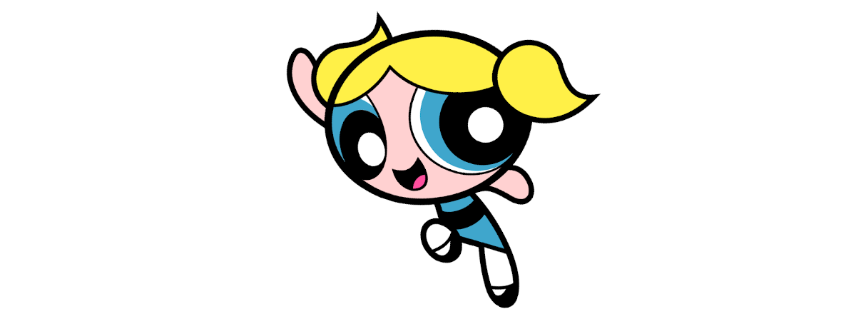 Image of Bubbles, from 1998's Powerpuff Girls