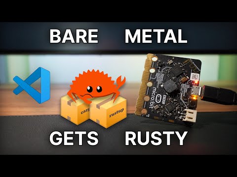 Embeded rust setup video