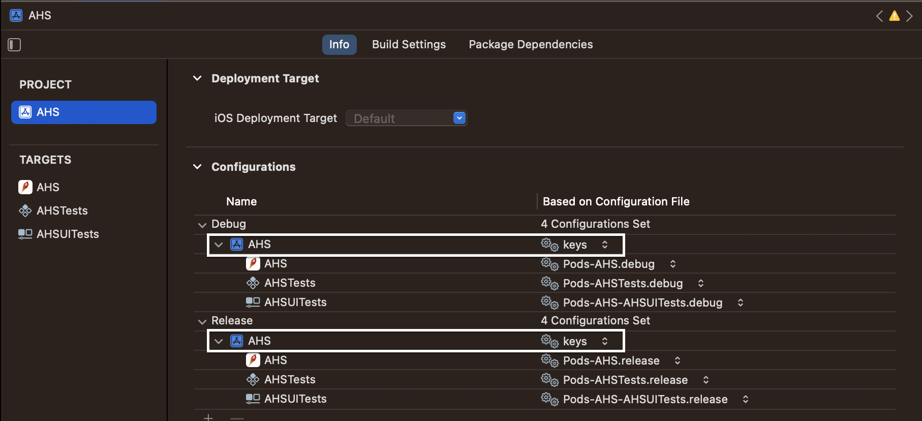 Using .xcconfig file