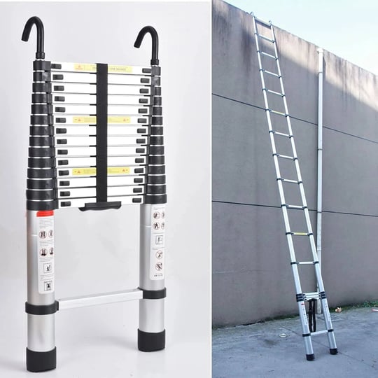 bowoshen-8-5ft-stainless-steel-telescopic-ladder-foldable-extension-ladder-loft-ladder-330lb-load-en-1