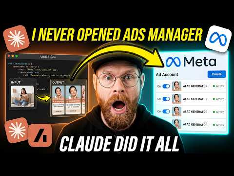 How To Build Entire AI Ad Campaigns With Claude Code (free repo)