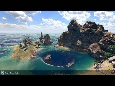 Crest Ocean System - Pirate Cove Example Scene