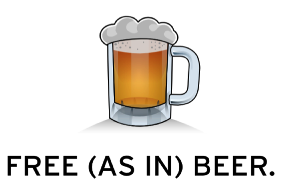 Free as in beer