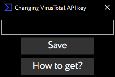 Changing API key