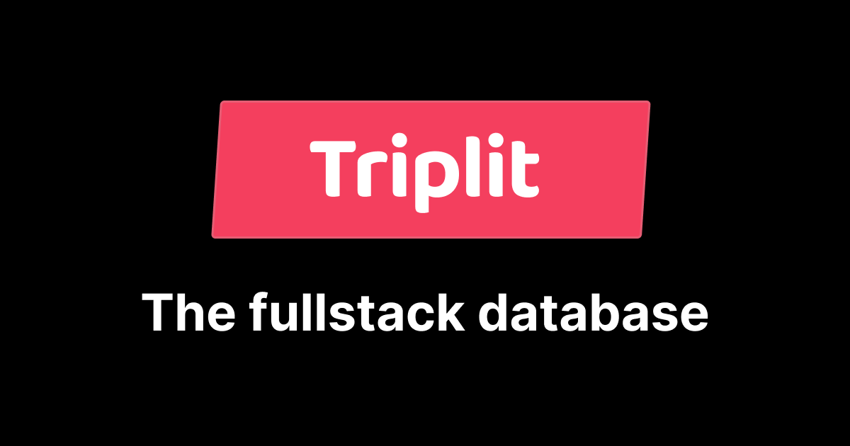 Triplit banner