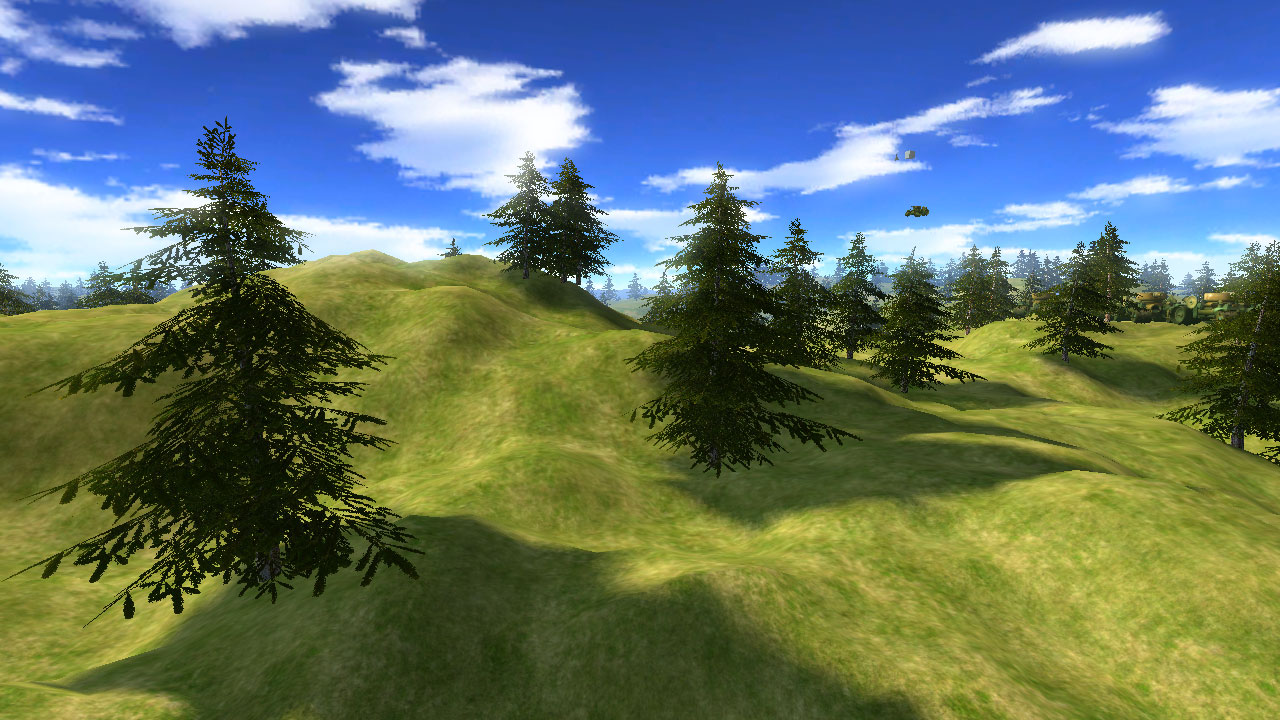 Terrain rendering with geo-mipmapping