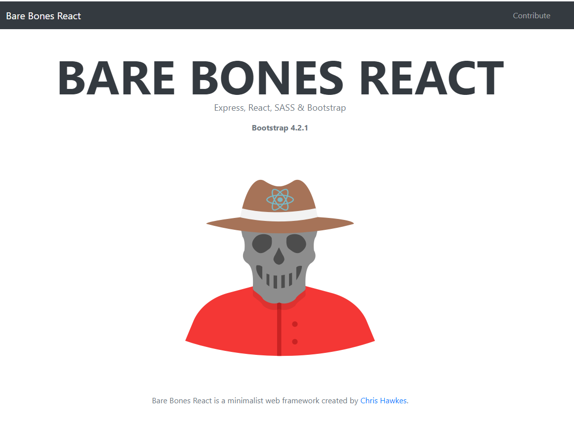 Bare Bones React