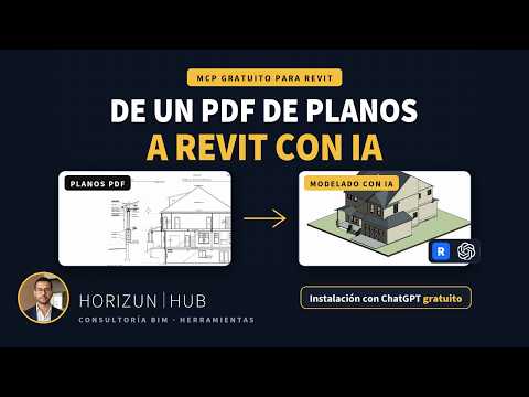 Watch the Horizun demo: PDF plans to a Revit model with AI