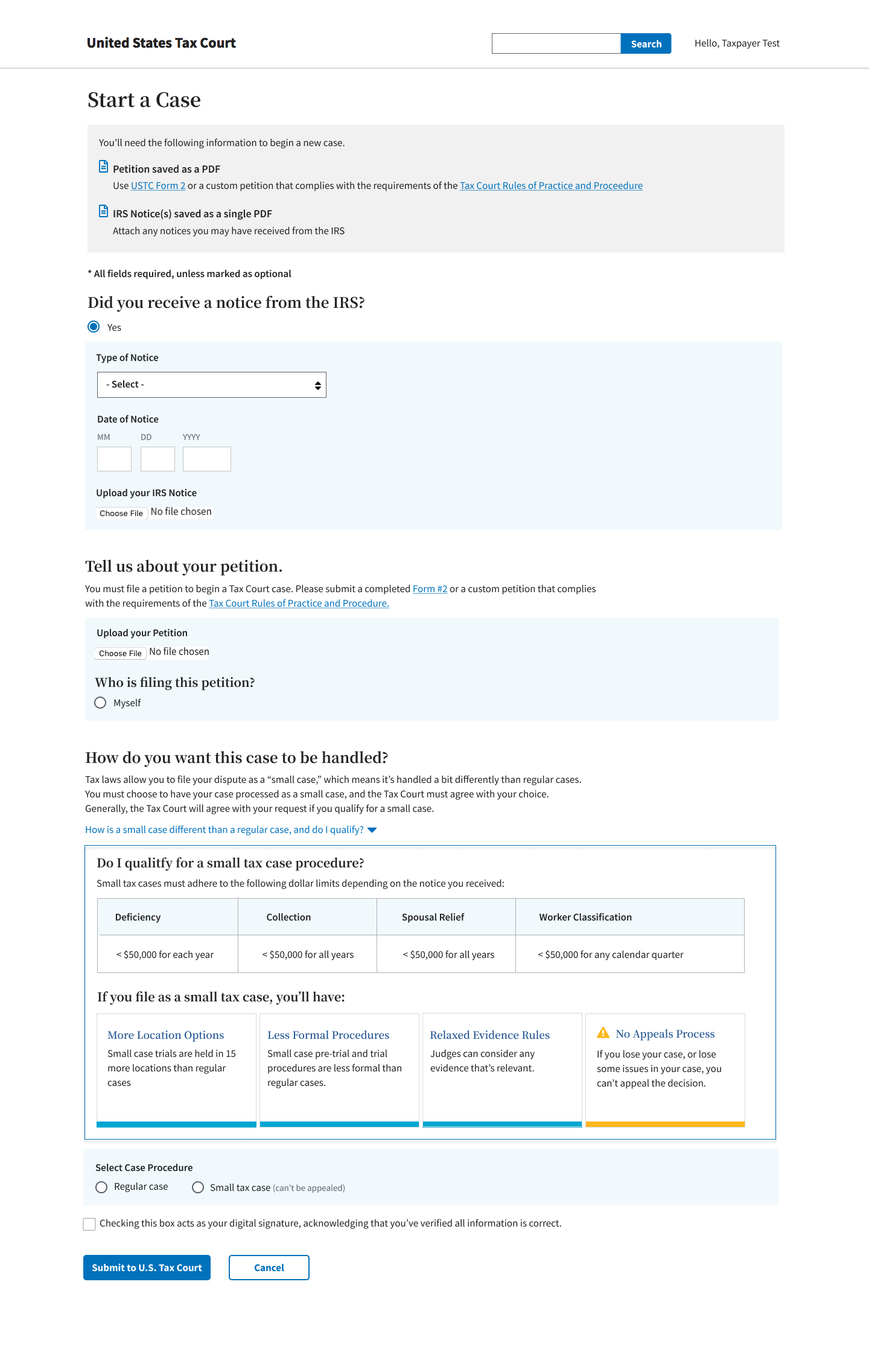 Start a Case Form - Small Case Expanded.png