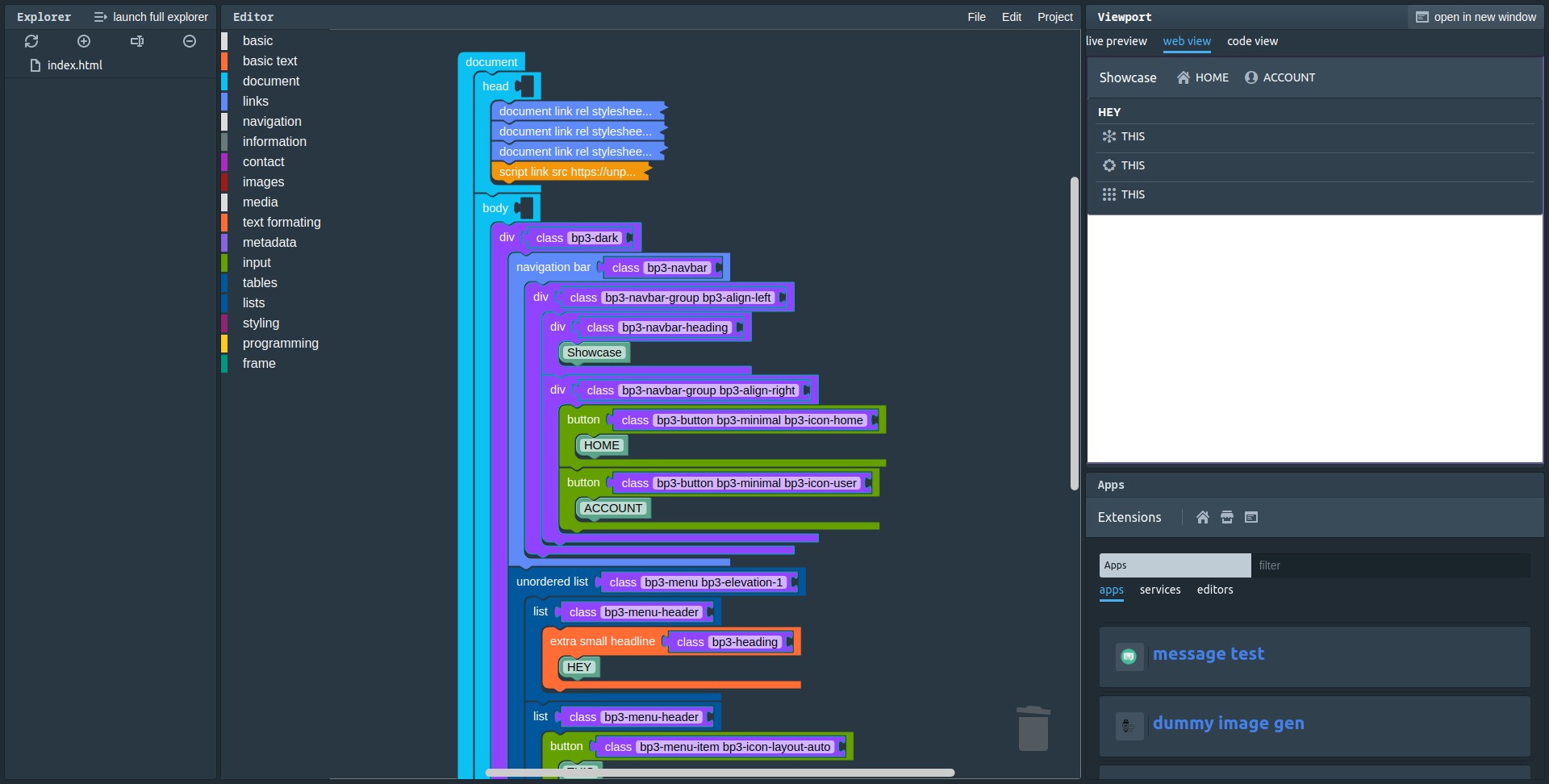 GitHub - shmuelhizmi/notnotepad: a browser base code editor - dead ...
