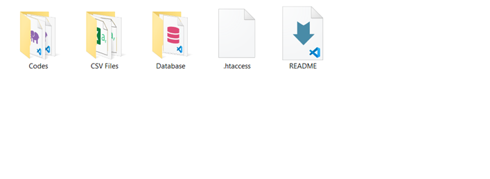 download and extract folder