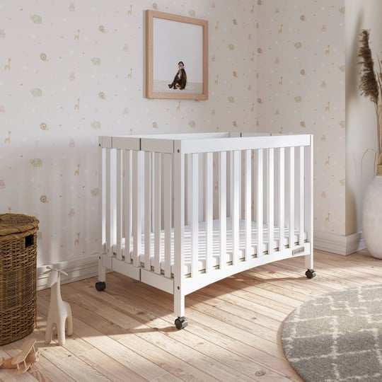 forever-eclectic-london-folding-mini-crib-matte-white-1