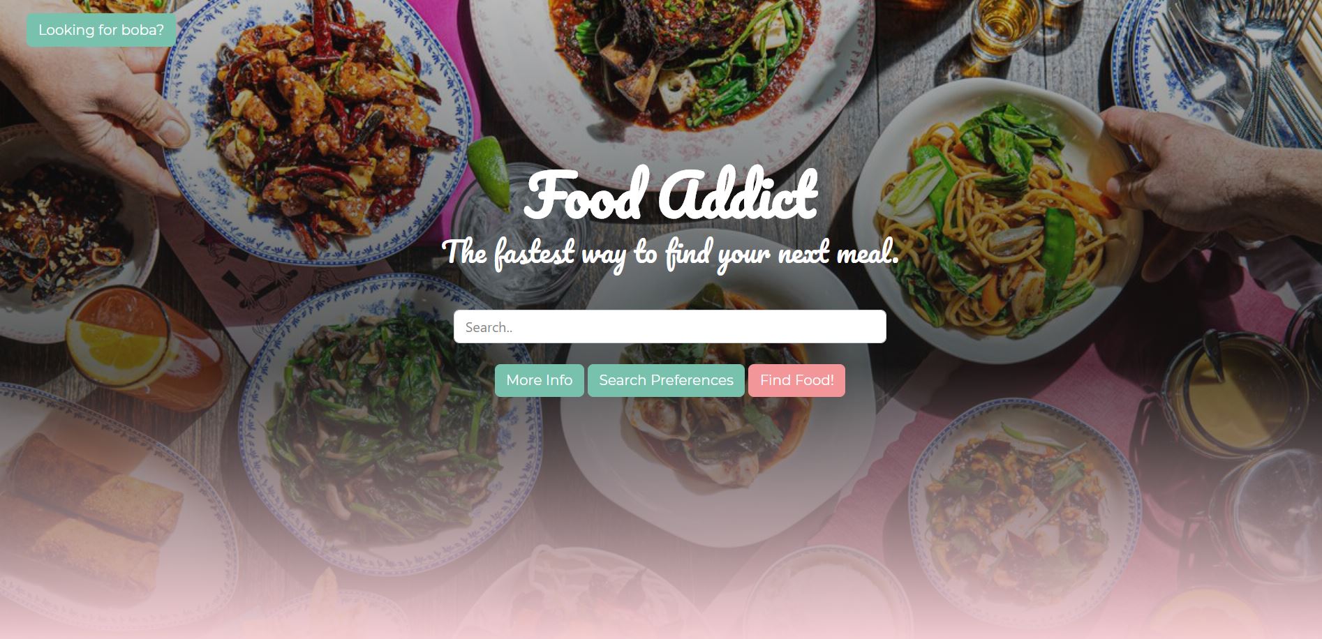 Food Home Page