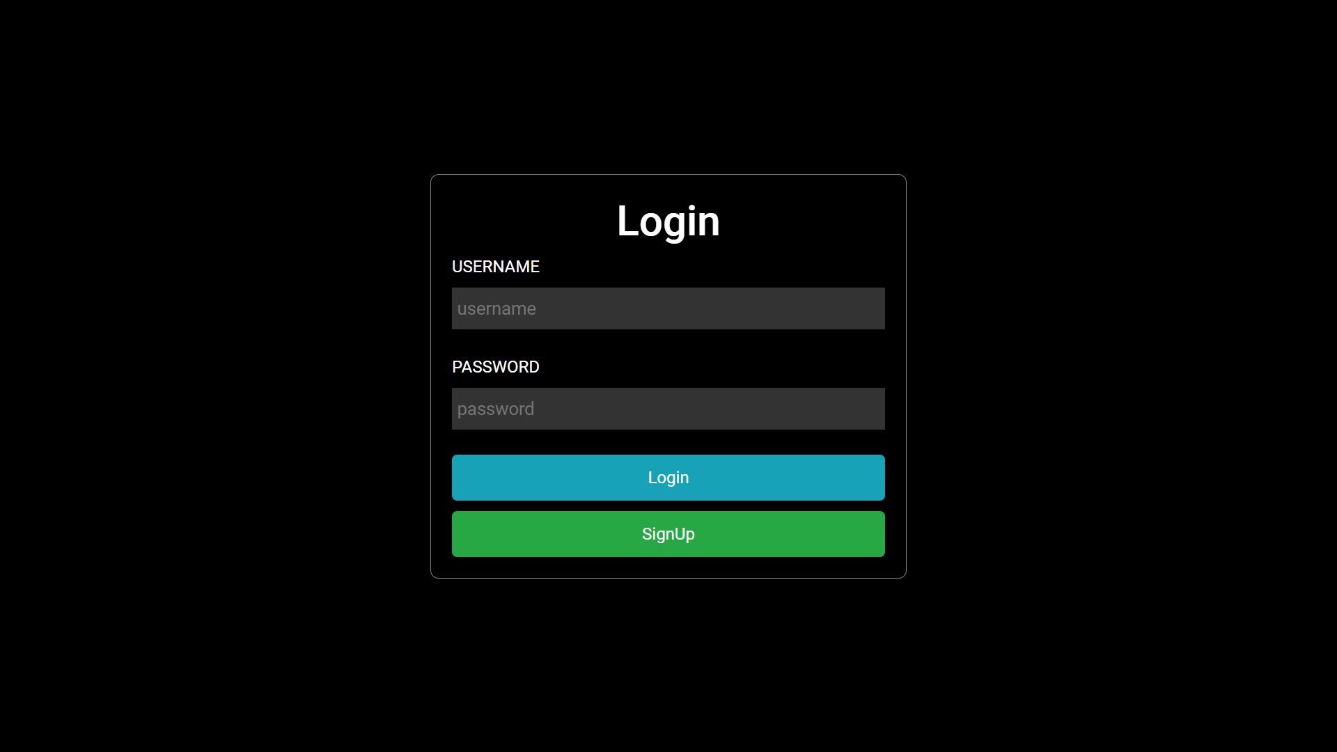 Login