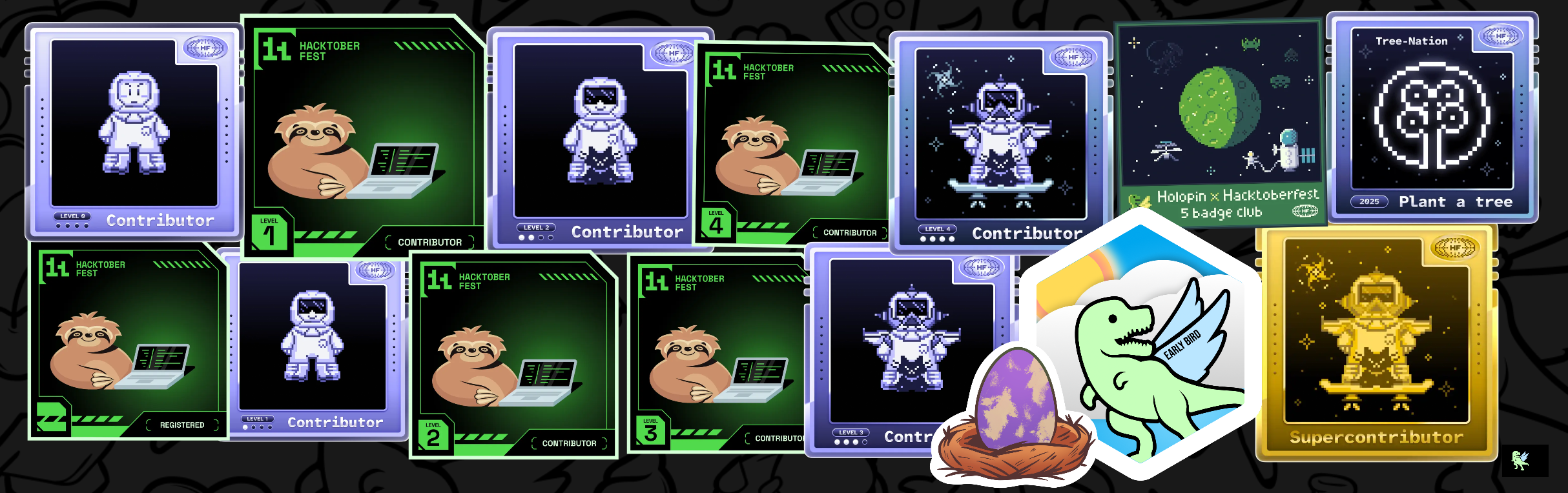 An image of @daky2024 Holopin badges, which is a link to view their full Holopin profile