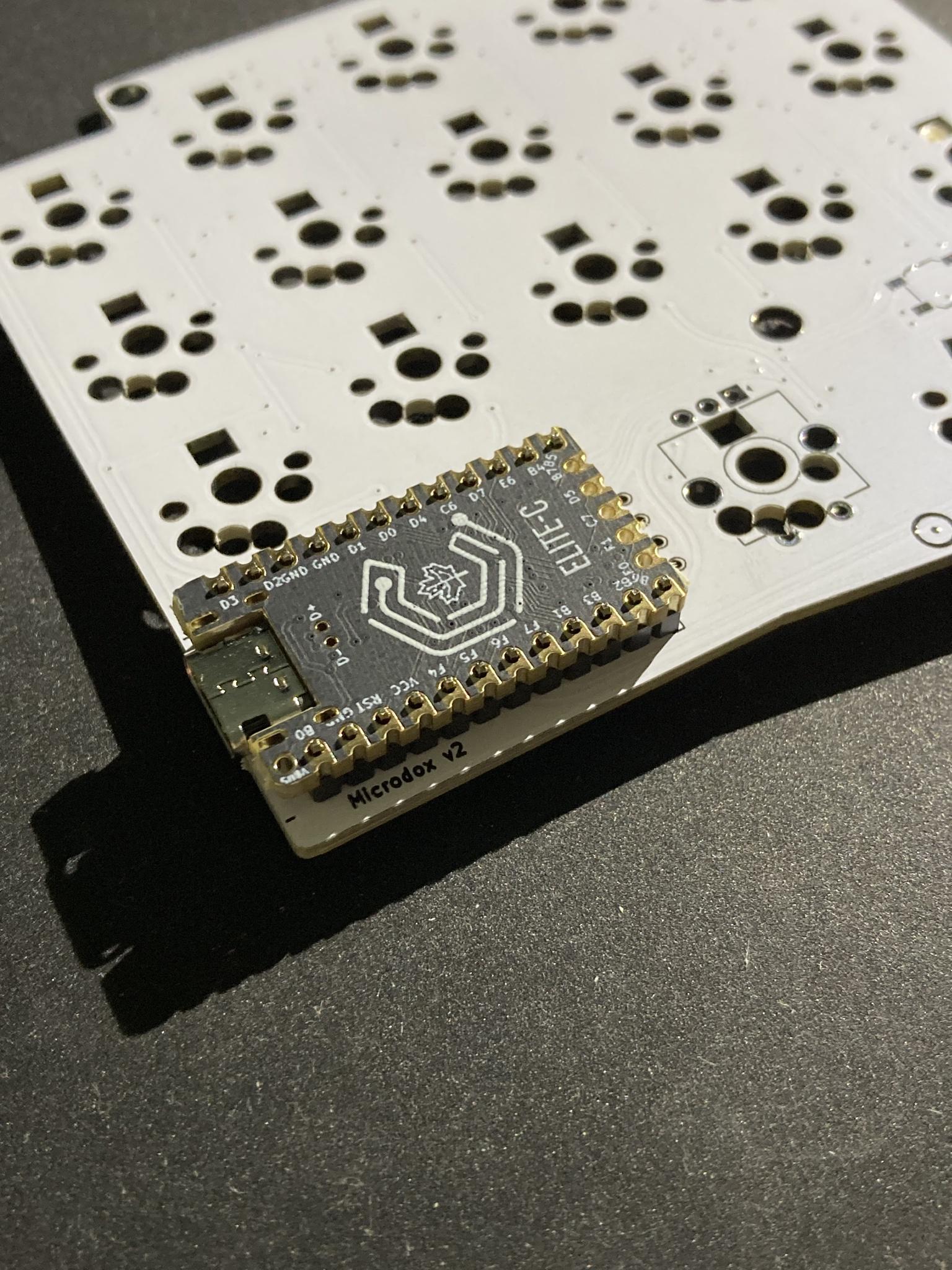 microcontroller placed