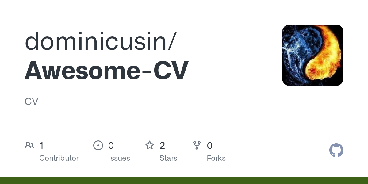 Awesome-CV