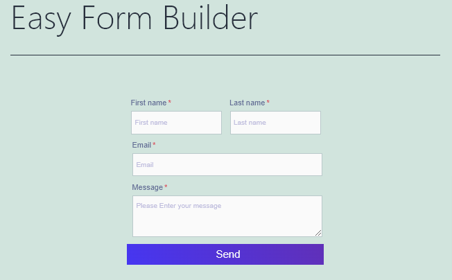 confirmation code form WordPress plugin