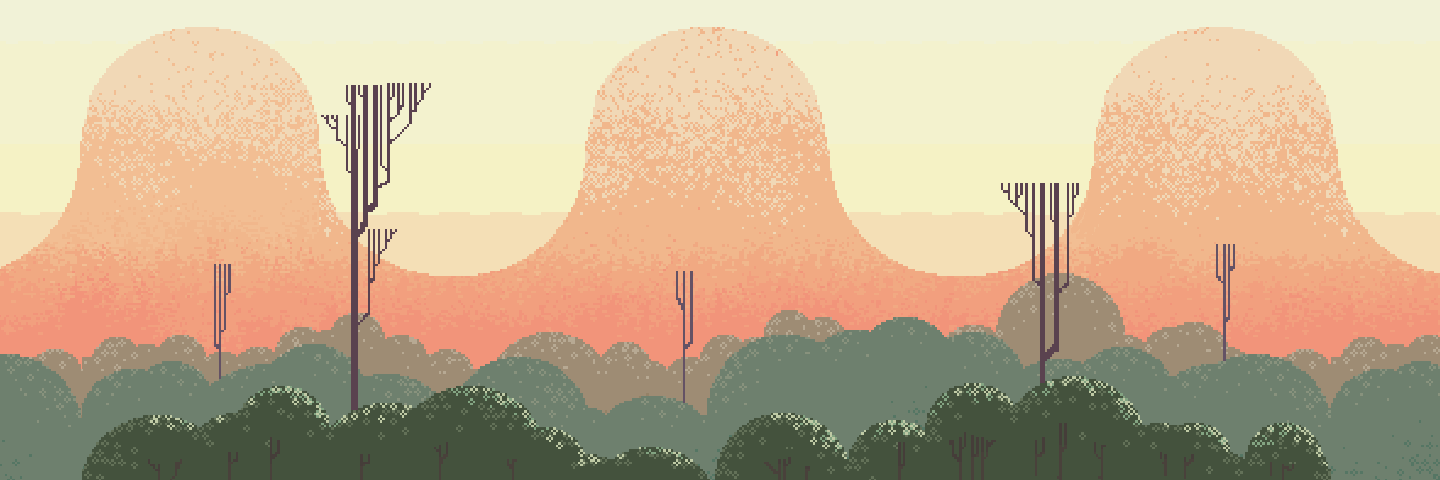 Free Pixel Art Hill