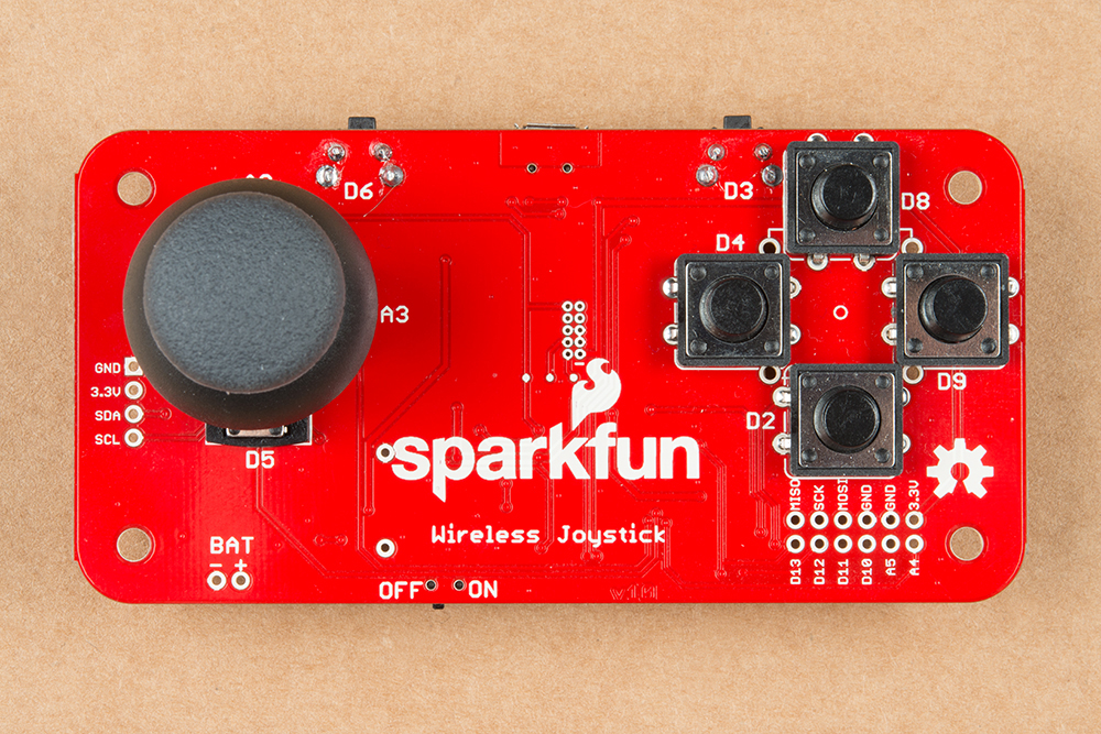 SparkFun Wireless Joystick Kit - Gamepad