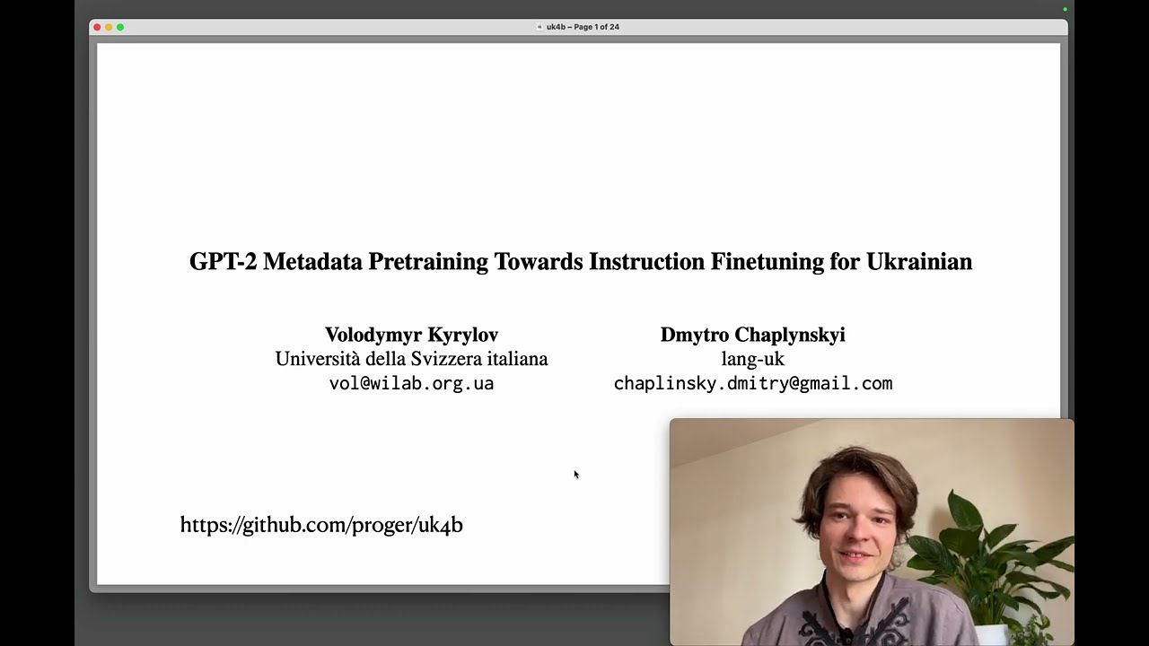 See metadata pretraining video (2m33s)