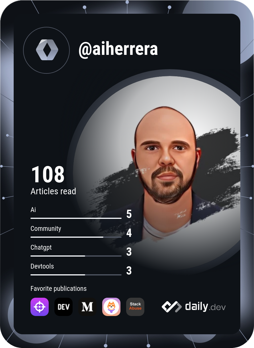 Alain Iglesias's Dev Card