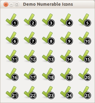 Demo Numerable Icons