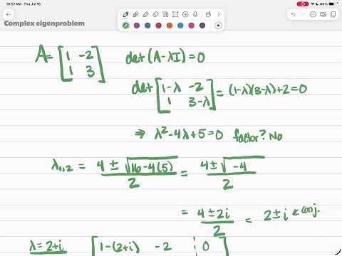 Eigenproblem Complex