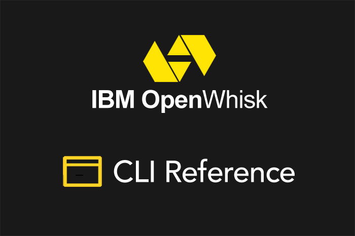 Serverless Framework Apache OpenWhisk CLI Reference