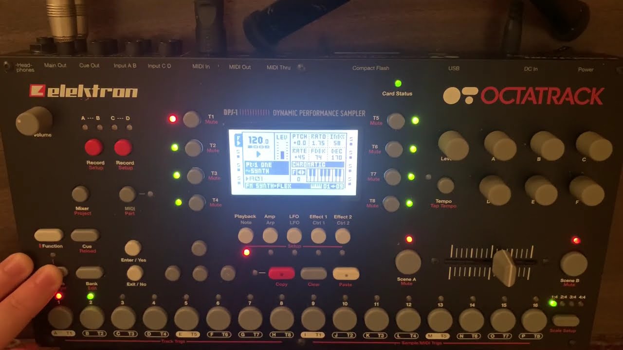 Octatrick on a real Octatrack MKI