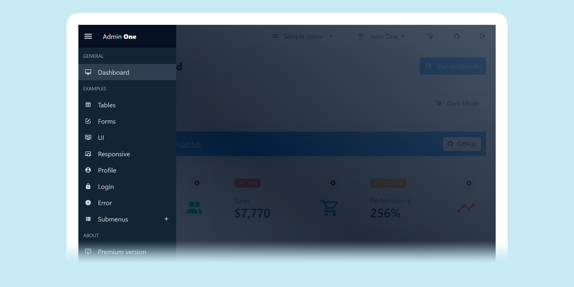 GitHub - HlaingMinThan/Dashboard