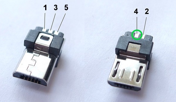 USB pins