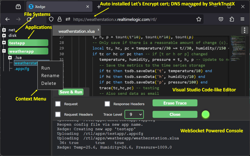 ESP32 Edge Controller